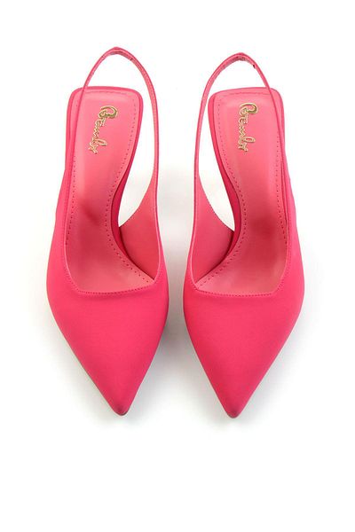 Bambi Pantofi clasici cu toc de damă fucsia K01231481404