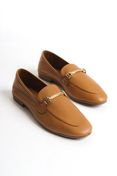 ERNİLA Balerini cu cataramă pentru femei LUNA din piele naturală