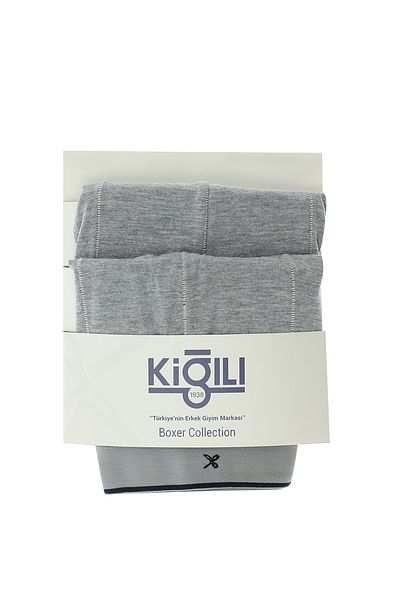 Kiğılı 2 Pack Flat Boxers - 8683841287278