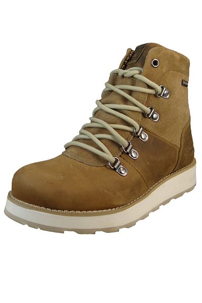 Kamik Damen Stiefel Winterschuhe Ariel Lo WK2035 Braun Taupe Leder mit EDITH LaufsohleEVA
