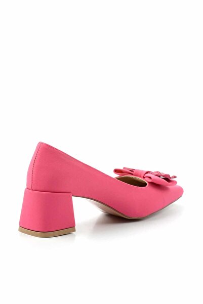 Bambi Mat Fuşya Kadın Klasik Topuklu Ayakkabı K01213355538