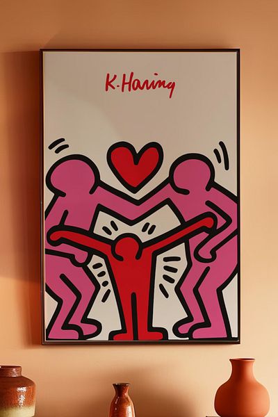 Taranist Poster - Keith Haring Artă Modernă Pinterest
