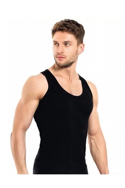 İki Yıldız Men's Modal Undershirt 6 Pack