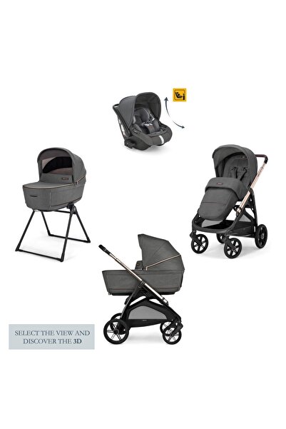 Inglesina Aptica Glam Bebek Arabası ve Darwin Recline Ana Kucaklı, Portbebeli...