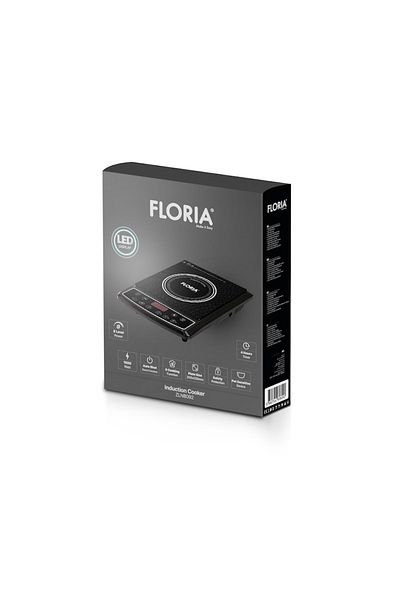 Floria Floria ZLN8092 induction hob, 1500W power, 8 power levels, automatic shut-off