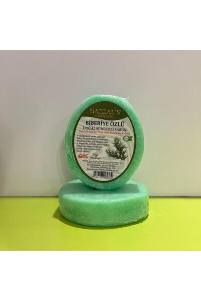 HAZZAL'S Biberiye özlü doğal süngerli sabun 120gr X 2 ADET