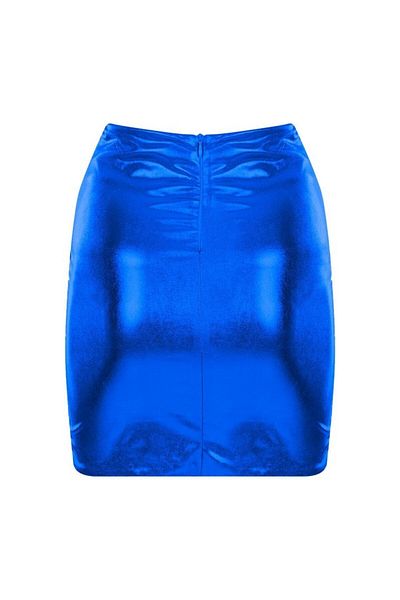 La Sarta Fustă mini albastru strălucitor