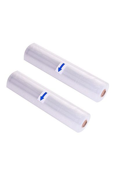 Primo Plus 2 Rolls of Multi-Purpose Vacuum Storage Bags Clear