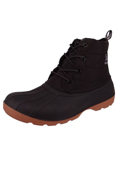 Kamik Damen Sportliche Stiefelette Simona N NK2274 Schwarz BKA Black Textil/Synthetik mit BROME & EVA