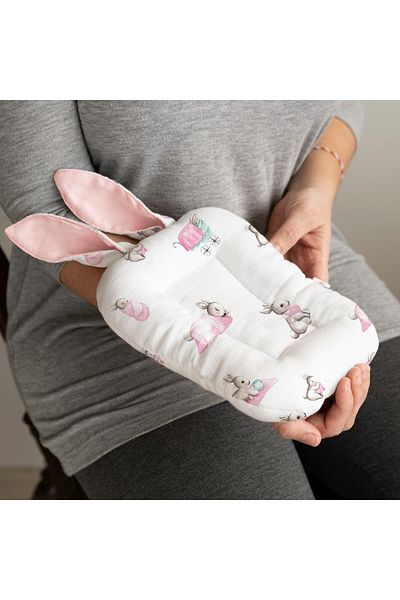 DEUX LAPINS Μαξιλάρι θηλασμού Mother Muslin από 100% βαμβάκι - Bébé Lapin