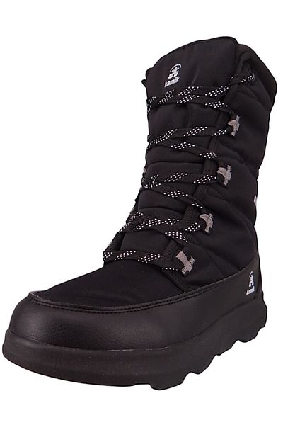 Kamik Damen Winterstiefel Stiefel Winterschuhe LEA Mid Vegan NF2508 Schwarz BK2 BLK Textil/Synthetik mit