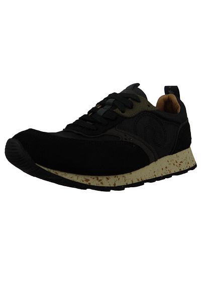 El Naturalista Damen Low Sneaker Walky Low Top Vegan N5680T Schwarz Black Kunstleder mit EVA