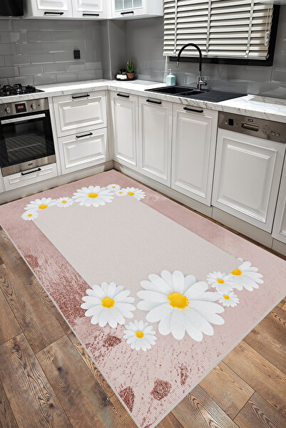 YTR HOME Dijital Baskı Yıkanabilir  Kolay Temizleni Leke Tutmaz Kaymaz Taban ...