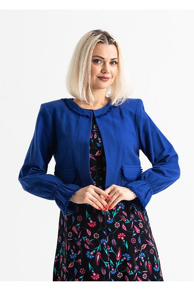 Eliş Şile Bezi Long Sleeve Flannel Selen Short Autumn And Winter Jacket Saks Sks