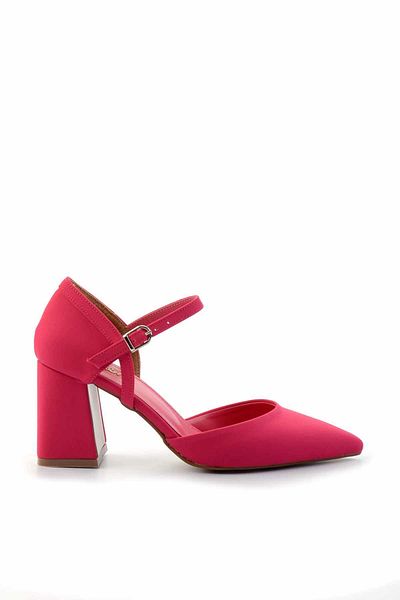 Bambi Pantofi clasici cu toc de damă fucsia K01231364004