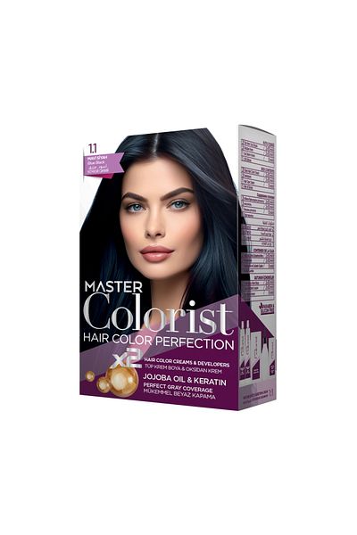 Master colorist Vopsea de Păr Master Colorist 1.1 Blue Black