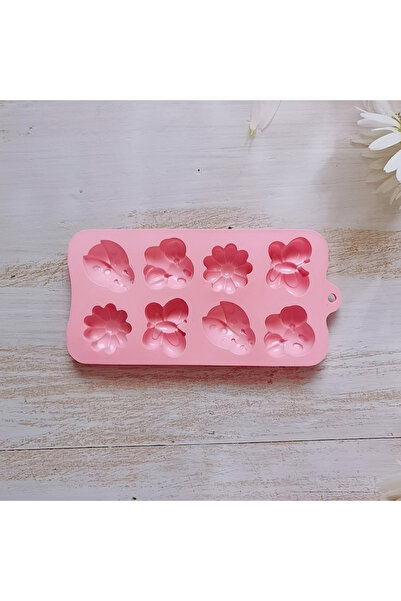 Choice أدوات خبز سيليكون وردية اللون، قالب كيك على شكل حشرة/نحلة/فراشة، قالب ...