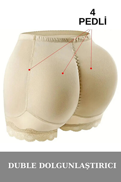 JETS'E Kadın Yastıklı Popo Kaldırıcı Dolgunlaştırıcı Şekillendirici Pop-up Ko...