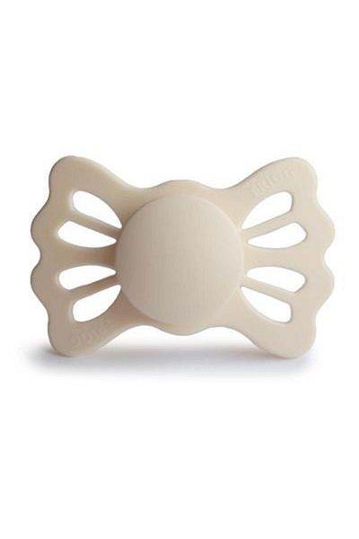 Frigg Lucky Silicone Pacifier - Cream 6-18 Months