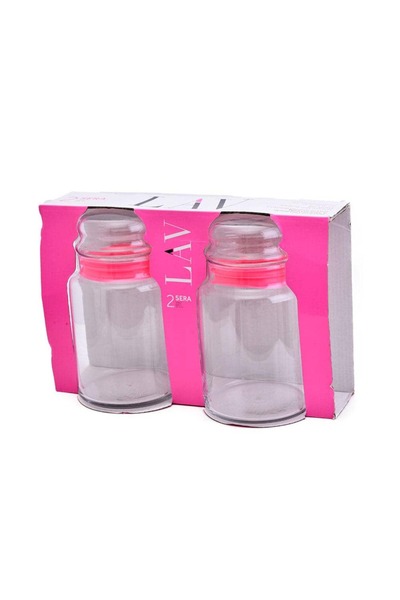 Generic 2-piece clear glass storage containers with airtight lids