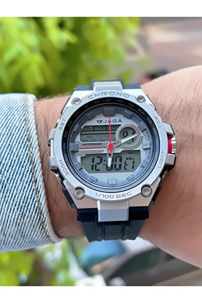 Jaga 10 ATM SU GEÇİRMEZ KRONOMETRELİ DİJİTAL KOL SAATİ