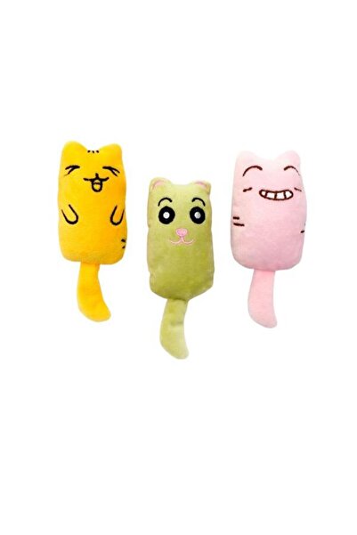 Glipet Uzun Kuyruklu Peluş Kedi Oyuncağı 14 Cm
