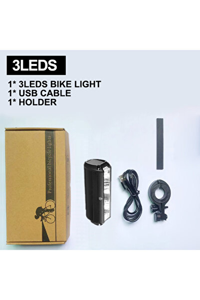 Choice مصباح أمامي 3LED فقط من Fivemi 5LEDS مصباح أمامي للدراجة 6000 لومن مصب...