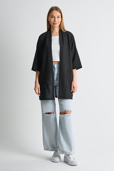 ALEXANDERGARDI Cardigan lung pentru femei cu buzunare