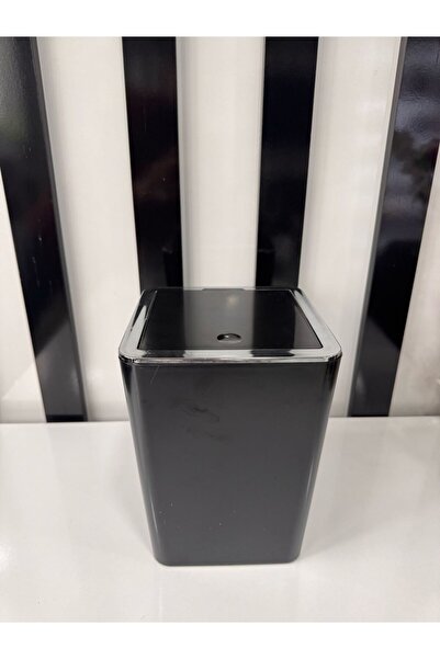 LUCES DESİGN Luces Trash Can Acrylic 6 Liter Volume 24 Cm, Bathroom Trash Can 17X24 cm Office Trash Can