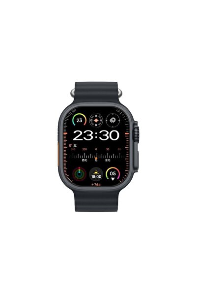 jhy Smart Watch Ultra 2 Black Akıllı Saat