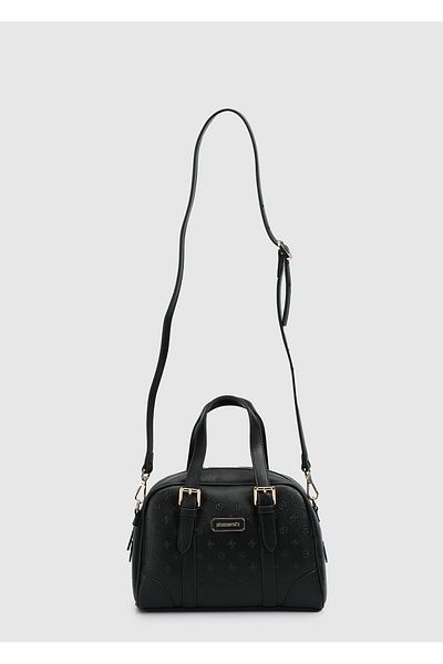 Pierre Cardin Μαύρη γυναικεία τσάντα ώμου 05PC24K803