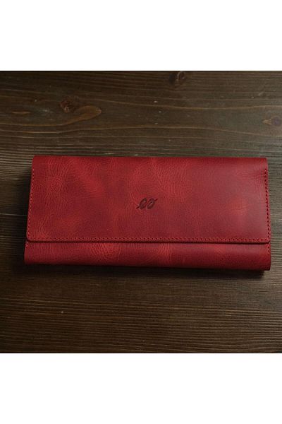 eonaks Genuine Leather Cover Universal Phone Case with Card Holder and Money Compartment