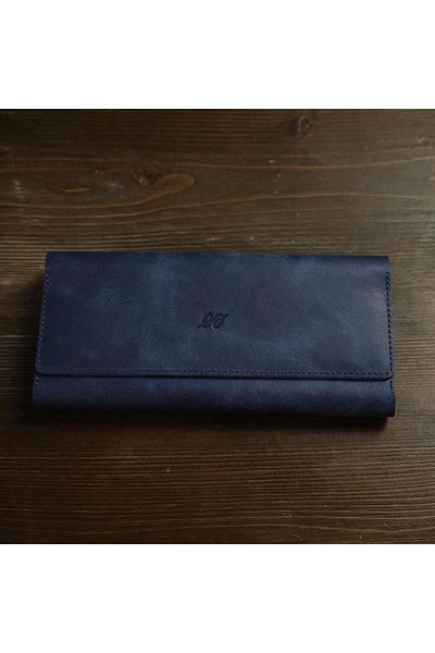 eonaks Genuine Leather Cover Universal Phone Case with Card Holder and Money Compartment