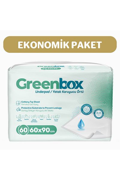 Greenbox 60x90 Mattress Protector Cover 30 Pieces 2 Packs 60 Pieces