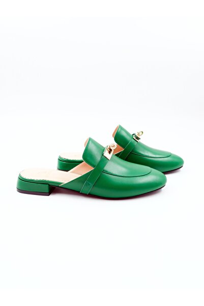 Tenau Γυναικείες παντόφλες από γνήσιο δέρμα