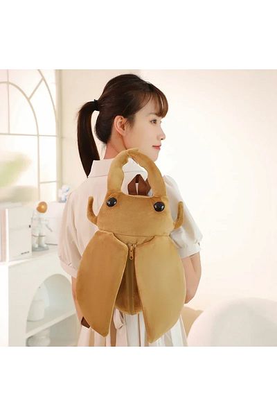 Choice light brown 1pc 45*25CM Creative Simulation Insect Spider Plush Backpack Toys Stuffed Cartoon Dolls