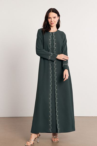 VAVİNOR Rochie de seara Lavin Khaki Plus Size