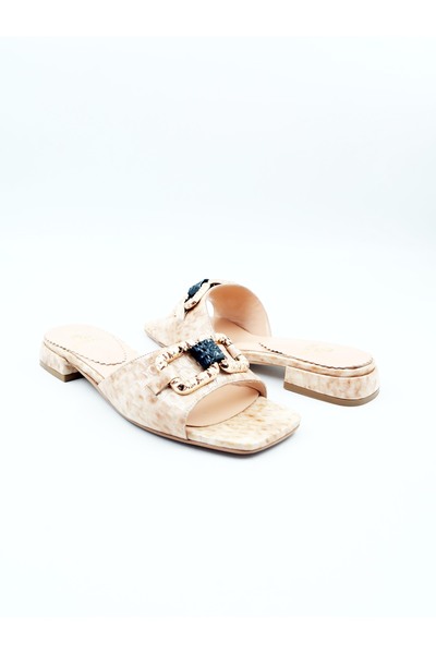 Tenau Women's Genuine Leather Slippers