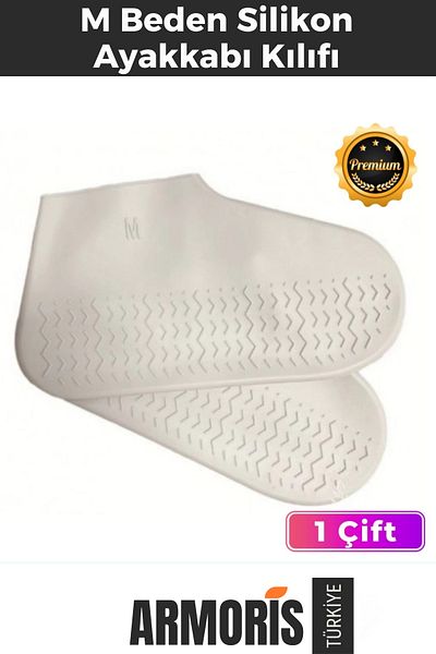 Armoris New Generation Water Dirt Proof Non-Slip Leakproof Flexible Shoe Rain Protector M Size Silicone Case