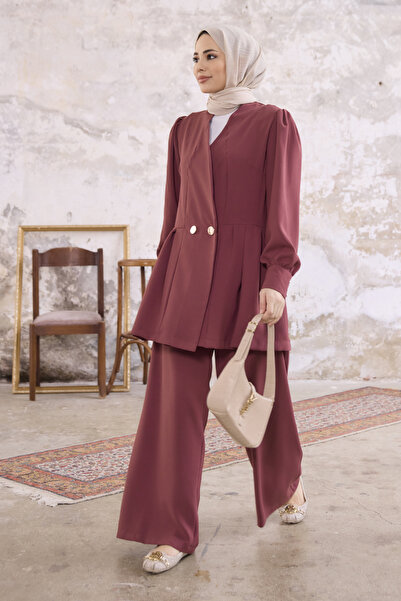 VAVİNOR Σετ παντελόνι Dusty Rose Linda Jacket