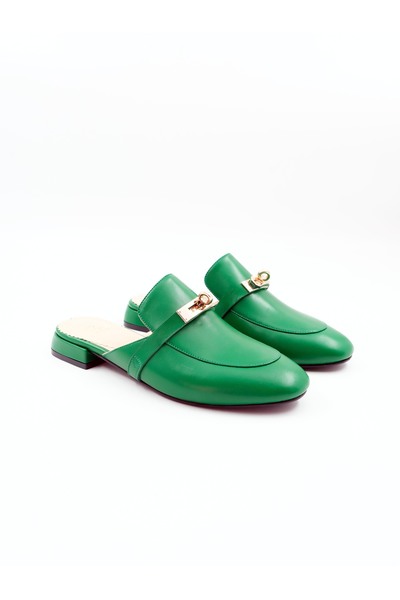 Tenau Γυναικείες παντόφλες από γνήσιο δέρμα