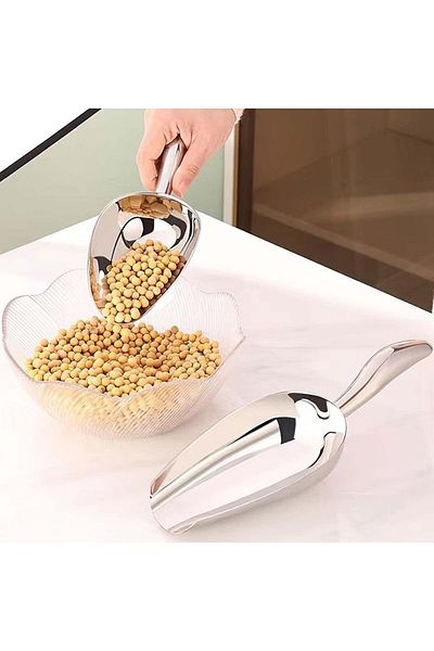 Generic Multi-purpose stainless steel ice scoop