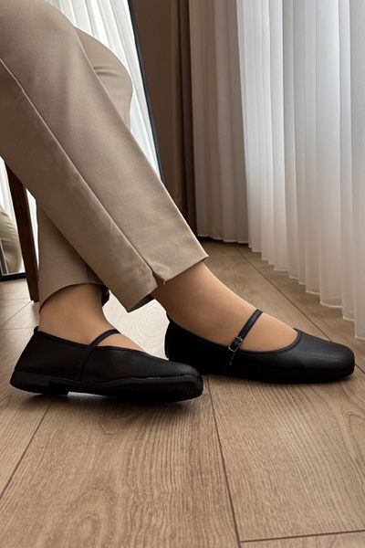 ALTUNTAŞ Women's Beller Dark White Comfortable Light Daily Beller