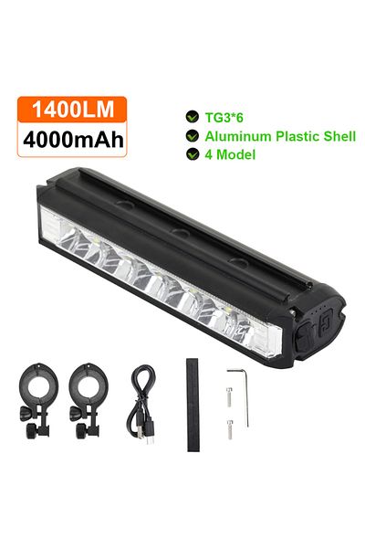 Choice 4000mAh Front LED Light For Xiaomi Ninebot Electric Scooter 2000mAh 4000mAh Waterproof Flashlight US