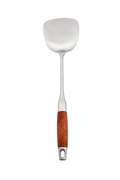 Emsan Woody Stainless Steel Serving Spoon