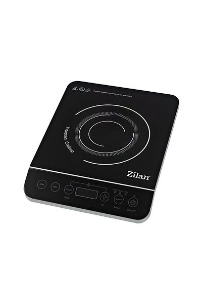 Zilan Zilan ZLN8078 Induction hob Black, power 2000W, black crystal glass