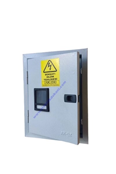 aköz 1 Monofaze Sayaçlı 6 Otomatlı Sıva Altı Pano (Sac) 102