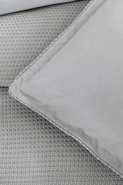 Yataş Gray Liya Single Cotton Pique Set