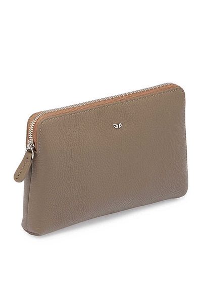 Tergan Beige Genuine Leather Men's Portfolio Bag - S1Pc 00021517 -B73
