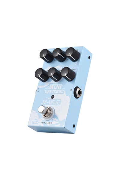 Choice Black M-VAVE Guitar Effect Pedal Digital Reverb Pedal Modeling Reverberation Effector with 9-Mode R